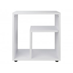 Masuta laterala Livarno Home, polita integrata, PAL cu strat de rasina melaminica, 50x55x30cm, aprox 10kg