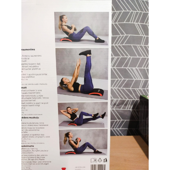 Pad pentru antrenarea mușchilor abdominali CRIVIT Pad pentru antrenarea mușchilor abdominali CRIVIT