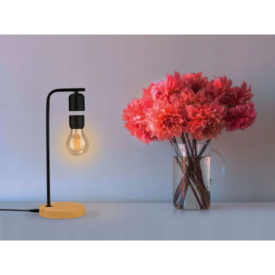 Lampă de masă LIVARNO LUX cu levitație LED rustic italian, negru Lampă de masă LIVARNO LUX cu levitație LED rustic italian, negru