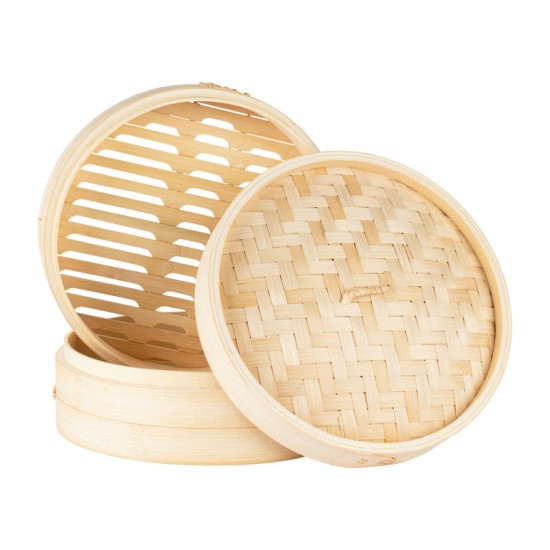 Aparat cu aburi ERNESTO, bamboo, Ø 25 cm Aparat cu aburi ERNESTO, bamboo, Ø 25 cm