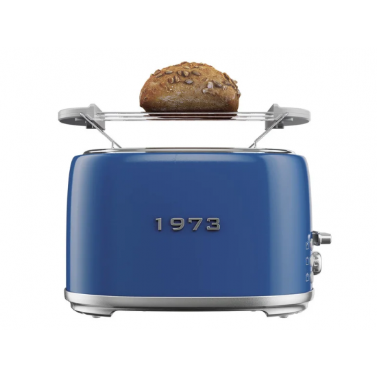 Prăjitor de pâine cu două fante crom retro 1973 »STR 980 A1« SILVERCREST (albastru)