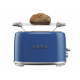 Prăjitor de pâine cu două fante crom retro 1973 »STR 980 A1« SILVERCREST (albastru)