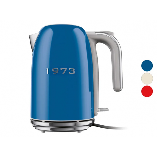 Fierbător Chrome Retro 1973 »SWKR 3100 A1« SILVERCREST (albastru)