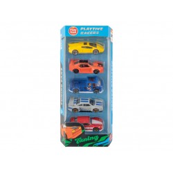 Mașină de jucărie Playtive Racers, 5 bucăți
