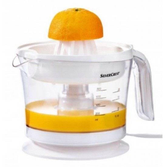 Storcator de citrice Silvercrest SZP 25 C3 alb 25 W Storcator de citrice Silvercrest SZP 25 C3 alb 25 W