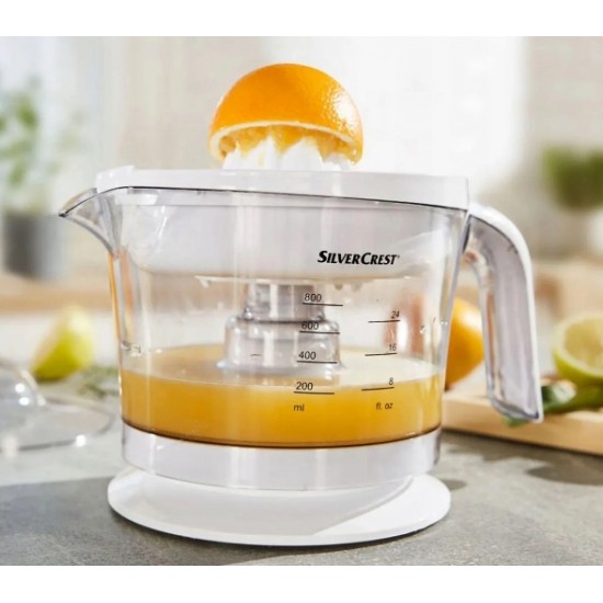 Storcator de citrice Silvercrest SZP 25 C3 alb 25 W Storcator de citrice Silvercrest SZP 25 C3 alb 25 W