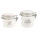 Set cutii de sare si zahar Dolce Casa, 2 bucati